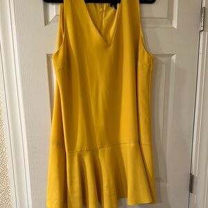 Yellow Sleeveless Dress